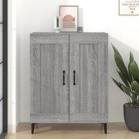 Berkfield Home Sideboard Grey Sonoma 69.5x34x90 cm Engineered Wood