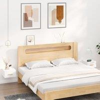 Berkfield Home Wall-mounted Bedside Cabinets 2 pcs White 35x35x20 cm | Size: 35 x 35 x 20 cm