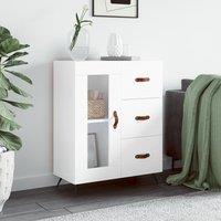 Berkfield Home Sideboard White 69.5x34x90 cm Engineered Wood