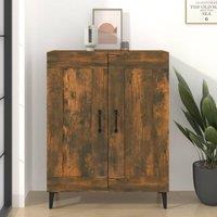 Berkfield Home Sideboard Smoked Oak 69.5x34x90 cm Engineered Wood in Brown