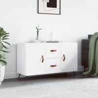 Berkfield Home Sideboard White 100x36x60 cm Engineered Wood | Size: 100 x 36 x 60 cm