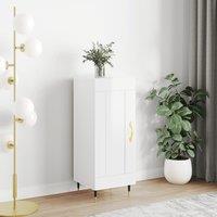 Berkfield Home Sideboard High Gloss White 34.5x34x90 cm Engineered Wood