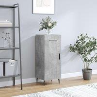 Berkfield Home Sideboard Concrete Grey 34.5x34x90 cm Engineered Wood