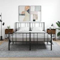Berkfield Home Bedside Tables 2 pcs Brown Oak 40.5x31x60 cm Engineered Wood