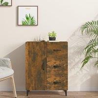 Berkfield Home Sideboard Smoked Oak 69.5x34x90 cm Engineered Wood in Brown