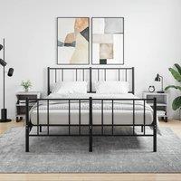 Berkfield Home Bedside Cabinets 2 pcs Concrete Grey 40x30x50 cm Engineered Wood | Size: 40 x 30 x 50 cm