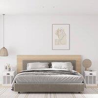 Berkfield Home Bedside Cabinets 2 pcs White 43x36x50 cm | Size: 43 x 36 x 50 cm