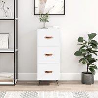 Berkfield Home Sideboard White 34.5x34x90 cm Engineered Wood