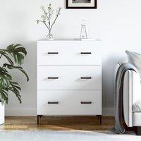 Berkfield Home Sideboard White 69.5x34x90 cm Engineered Wood