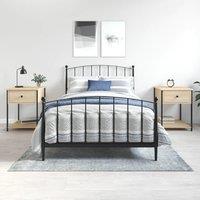 Berkfield Home Bedside Tables 2 pcs Sonoma Oak 44x45x58 cm Engineered Wood in Brown | Size: 44 x 45 x 58 cm