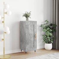Berkfield Home Sideboard Concrete Grey 34.5x34x90 cm Engineered Wood