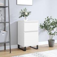 Berkfield Home Sideboard White 40x35x70 cm Engineered Wood | Size: 40 x 35 x 70 cm