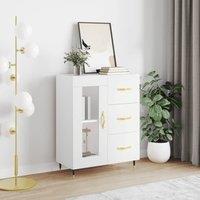 Berkfield Home Sideboard White 69.5x34x90 cm Engineered Wood