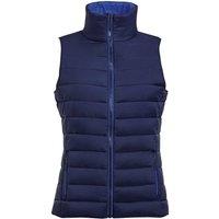 SOL'S Women's Wave Padded Water Repellent Bodywarmer Gilet in Navy | Size: 2XL