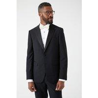 Burton Men's Black Skinny Fit Tuxedo Suit Jacket | Size: 40L