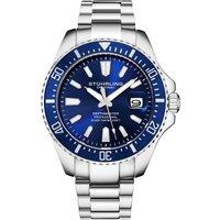 STHRLING Original Men's Depthmaster 3950A Quartz 42mm Diver in Blue