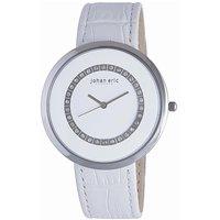 Johan Eric Women's Vejle White Watch