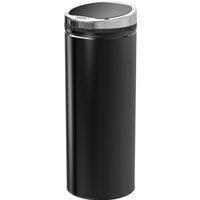 HOMCOM Automatic Hand Sensor Dustbin Kitchen Waste Bin Rubbish Can in Black | Size: Large