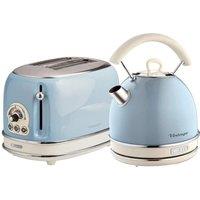 Ariete Kettle & 2 Slice Toaster Set in Blue