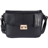 Ashwood Leather Women's 'Elegance' Leather Cross Body Bag in Black