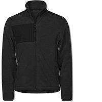TEE JAYS Men's Mountain Fleece Jacket in Black | Size: Medium