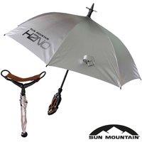 Sun Mountain UV Spectator Seat Umbrella in Silver