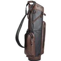 Sun Mountain Leather Cart Bag Black/Brown in Black