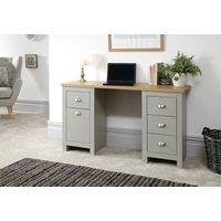 GFW Lancaster Study Desk in Grey