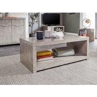 Bloc Coffee Table with Shelf