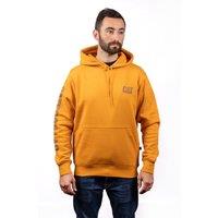 Caterpillar Men's Trademark Banner Hooded Sweatshirt in Yellow | Size: XL