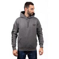 Caterpillar Men's Trademark Banner Hooded Sweatshirt in Dark Grey | Size: XL