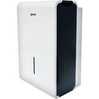 Igenix Portable Dehumidifier, Extracts 30 Litres of Moisture Pre Day in White