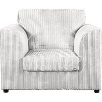 Luxor Jumbo Cord Fabric Armchair