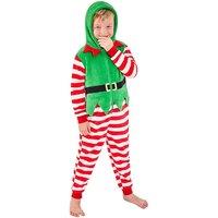 Festive Friends Christmas Elf Onesie in Green | Size: 2-3 Years