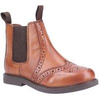 Cotswold 'Nympsfield' Leather Boots in Tan | Size: Infant 12