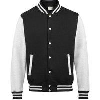 AWDis Varsity Jacket in Black | Size: 3-4 Years