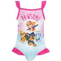 Paw Patrol Girl's Pawsome Surfsuit in Pink | Size: 4-5 Years