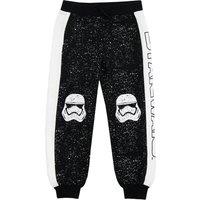 Star Wars Boy's Stormtrooper Galaxy Joggers in Black | Size: 7-8 Years