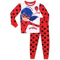 Miraculous Girl's Ladybug Pyjamas in Red | Size: 3-4 Years