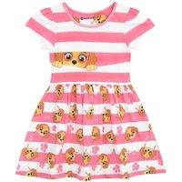 Paw Patrol Girl's Skye Stripe Dress in Pink | Size: 3-4 Years