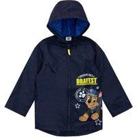 Paw Patrol Boy's Chase Teamwork Saves The Day Rain Coat in Blue | Size: 2-3 Years