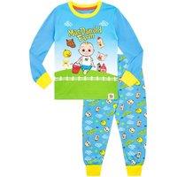 Cocomelon Boy's Macdonald Farm Snuggle Fit Pyjamas in Blue | Size: 6-12 m
