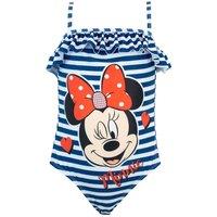 Disney Girl's Minnie Mouse Swimsuit in Blue | Size: 18-24 m