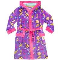 Cocomelon Girl's Dressing Gown in Purple | Size: 18-24 m