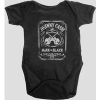 Johnny Cash Little Man In Black Baby Grow | Size: 24 m