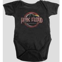 Pink Floyd Vintage Dark Side of the Moon Seal Baby Grow in Black | Size: 24 m