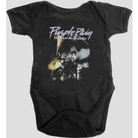 Prince Purple Rain Baby Grow in Black | Size: 24 m