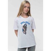 Billie Eilish Bling Logo White T-Shirt | Size: 7-8 Years