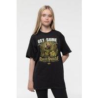 Five Finger Death Punch Get Some Band Logo T-Shirt in Black | Size: 11-12 Years