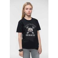 Iron Maiden Beware Band Logo T-Shirt in Black | Size: 12-13 Years